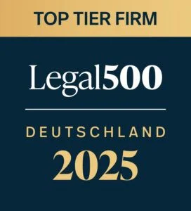 The Legal 500 - Regionale Kanzleien: Wirtschaftsrecht - Metropolregion Mitteldeutschland und Dresden 2024
